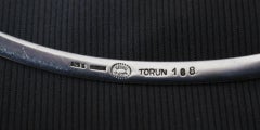 Georg Jensen Torun Silver Necklace No. 168 circa 1960 Danish Jewelry