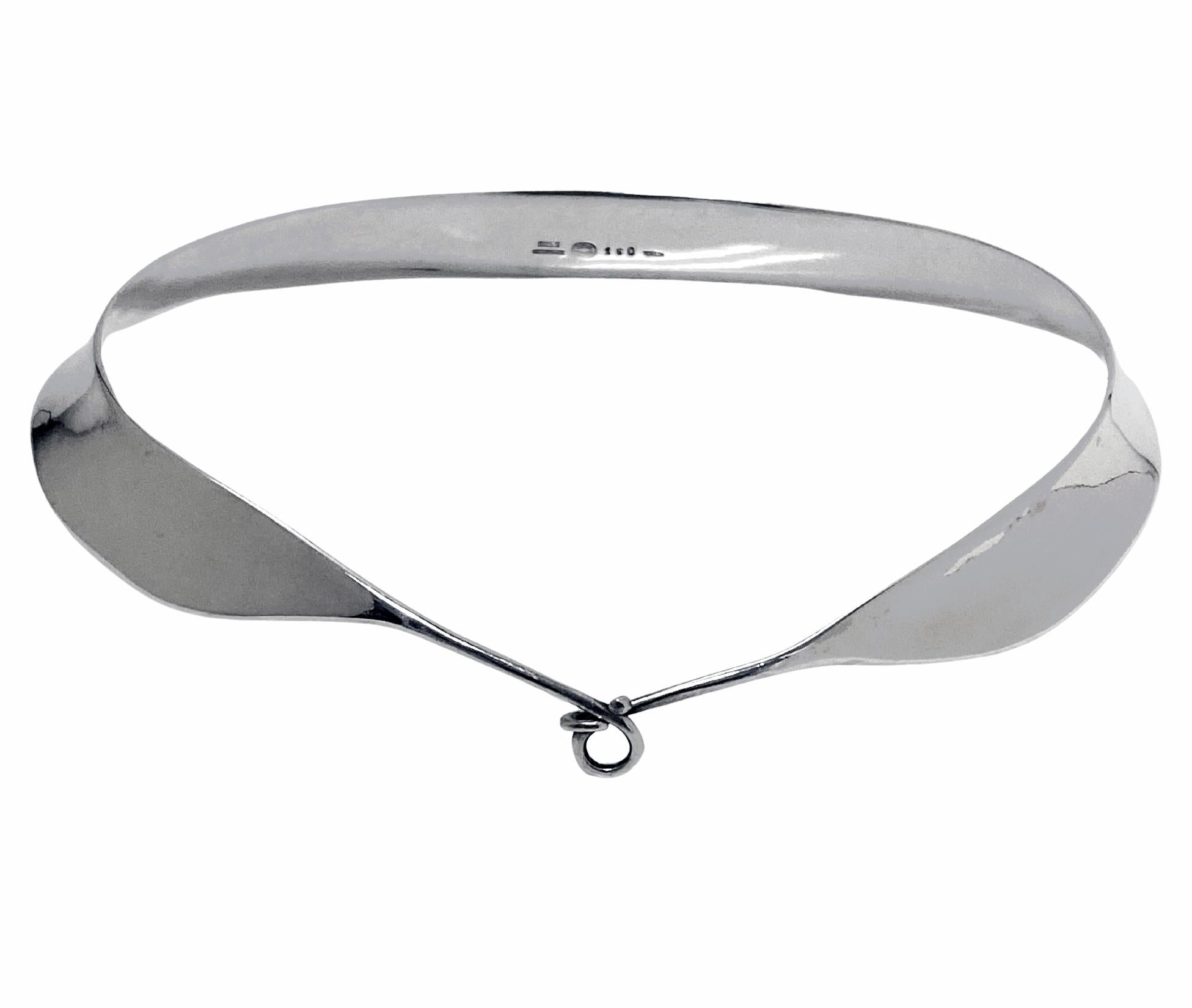 Collier en quartz améthyste Georg Jensen Torun, vers 1960 en vente 2