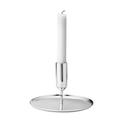 Georg Jensen Tunes Low Candleholder in Stainless Steel by Monica Förster