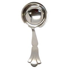 Georg Jensen USA Sterlingsilber Cremefarbene Schöpfkelle