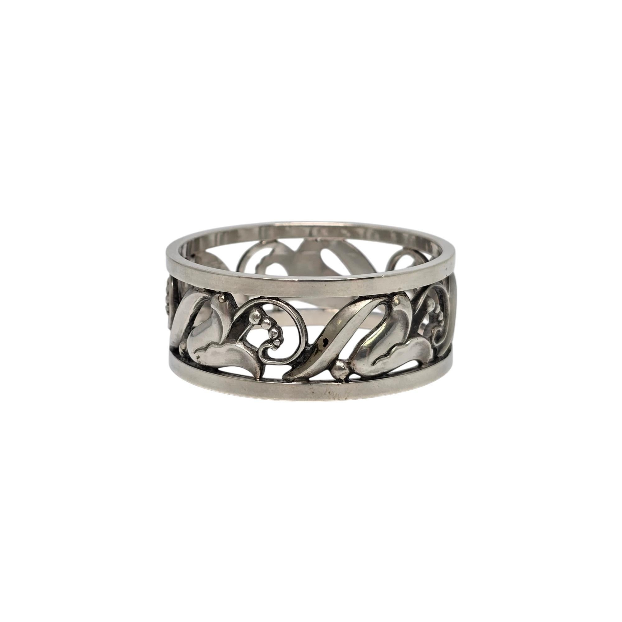 Georg Jensen USA LaPaglia Design Napkin Ring #21186 Unisexe en vente