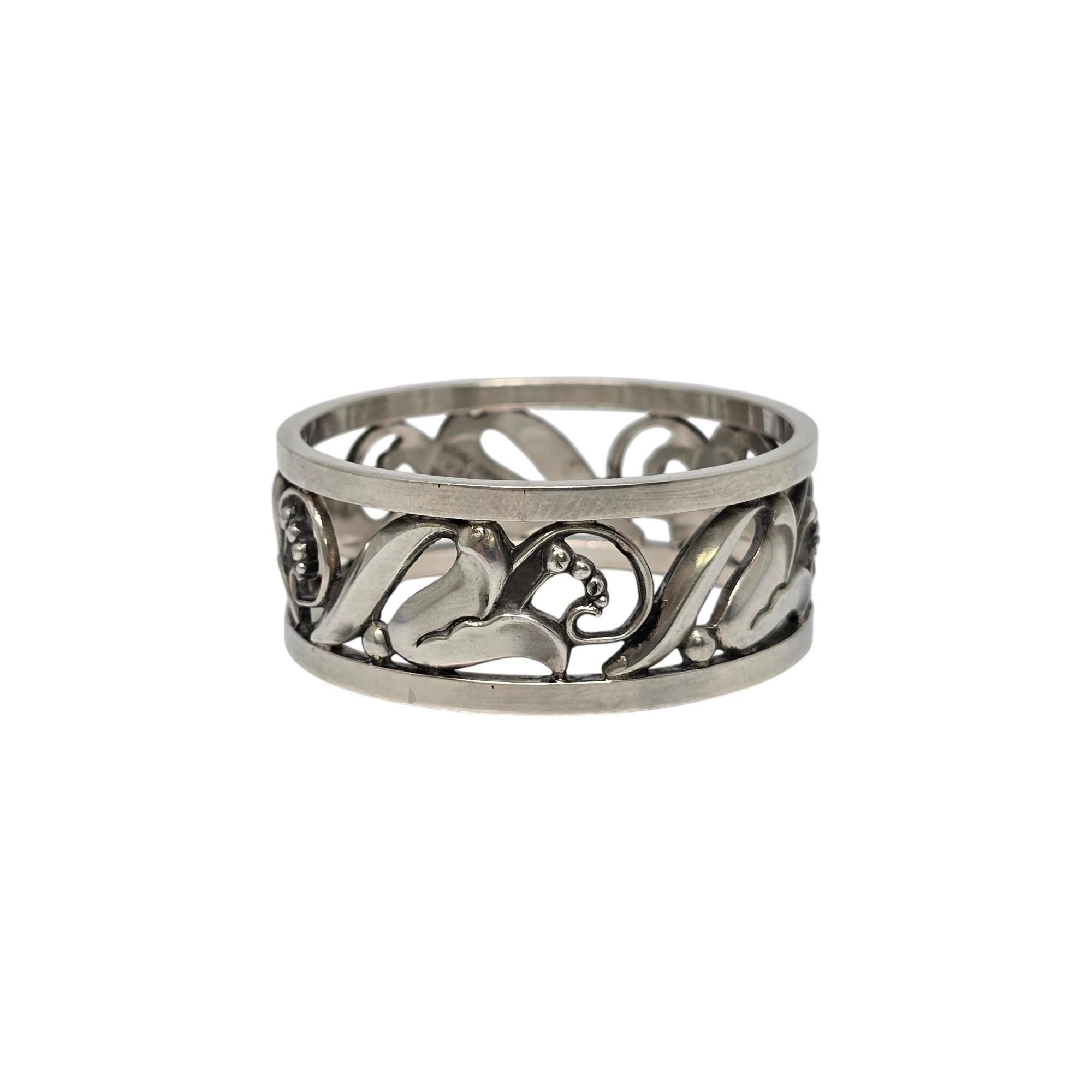 Georg Jensen USA LaPaglia Design Napkin Ring #21186 en vente 1