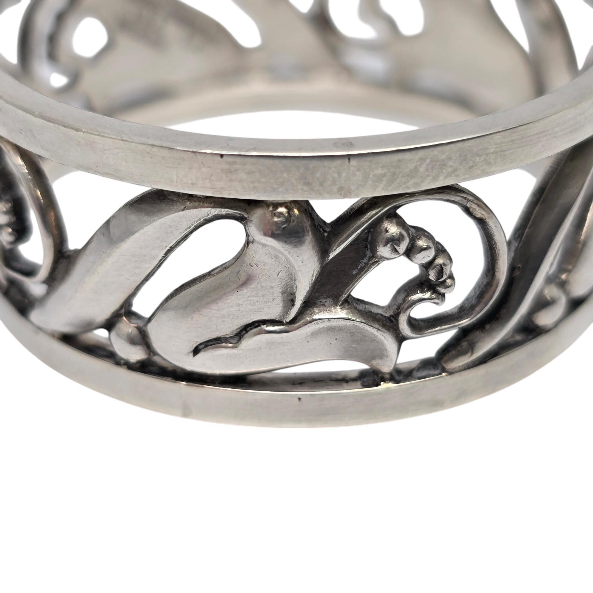 Georg Jensen USA LaPaglia Design Napkin Ring #21186 en vente 3