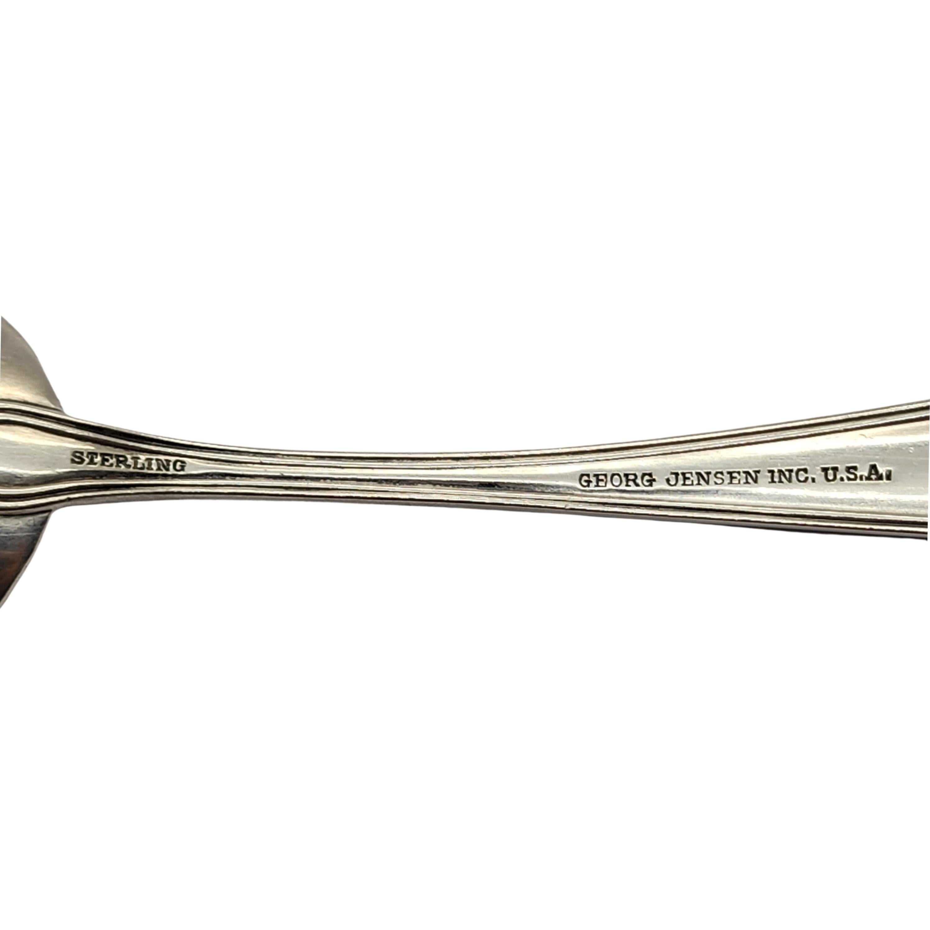 Women's or Men's Georg Jensen USA Sterling Silver Spoon For Sale