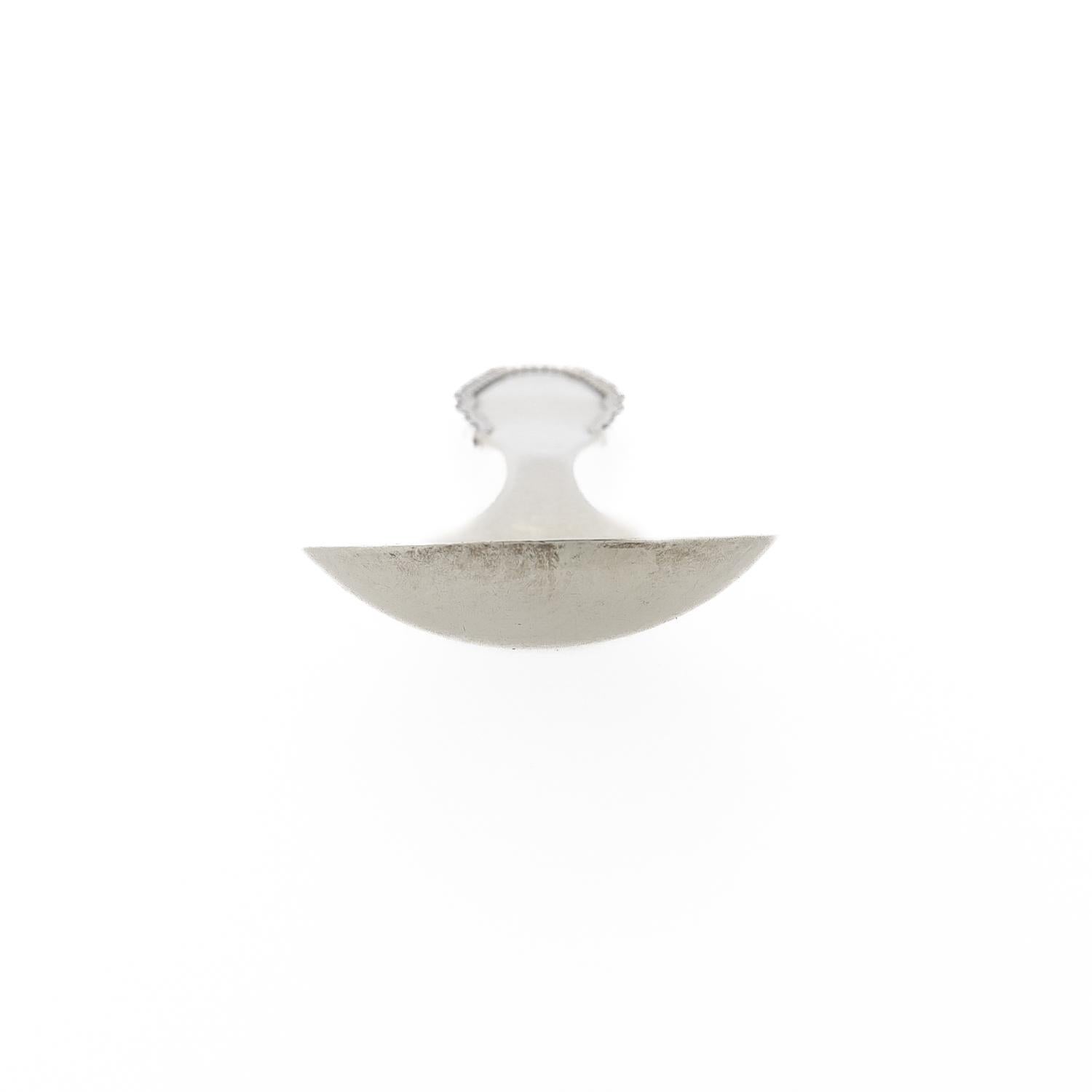 XIX secolo Cucchiaio da tè in argento Georg Jensen Viking o Nordisk in vendita
