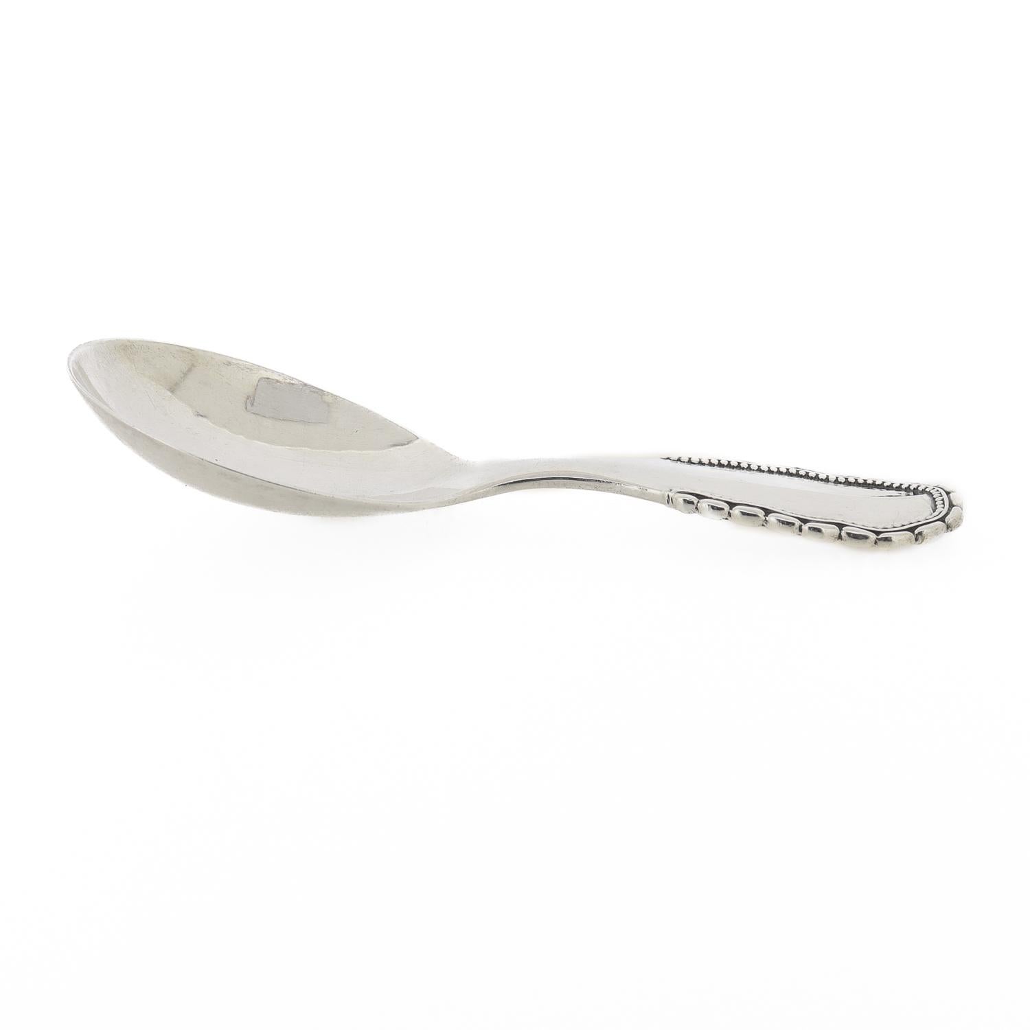 Argento Cucchiaio da tè in argento Georg Jensen Viking o Nordisk in vendita