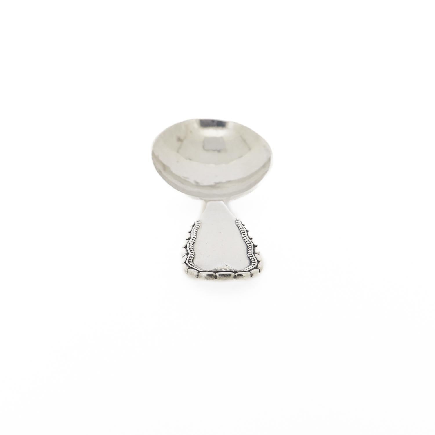 Cucchiaio da tè in argento Georg Jensen Viking o Nordisk in vendita 1