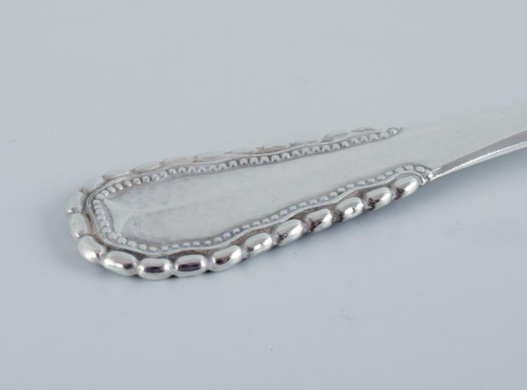 Danish Georg Jensen, Viking, rare lemon fork in 830 silver. For Sale