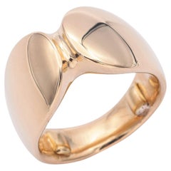 Georg Jensen Vintage 18K Yellow Gold Nanna Ditzel Ring No 100