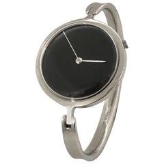 Retro Georg Jensen Vivianna #227 Steel and Quartz Bangle Watch by Torun