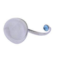 Georg Jensen Vivianna Blue Topaz Silver Bracelet 257