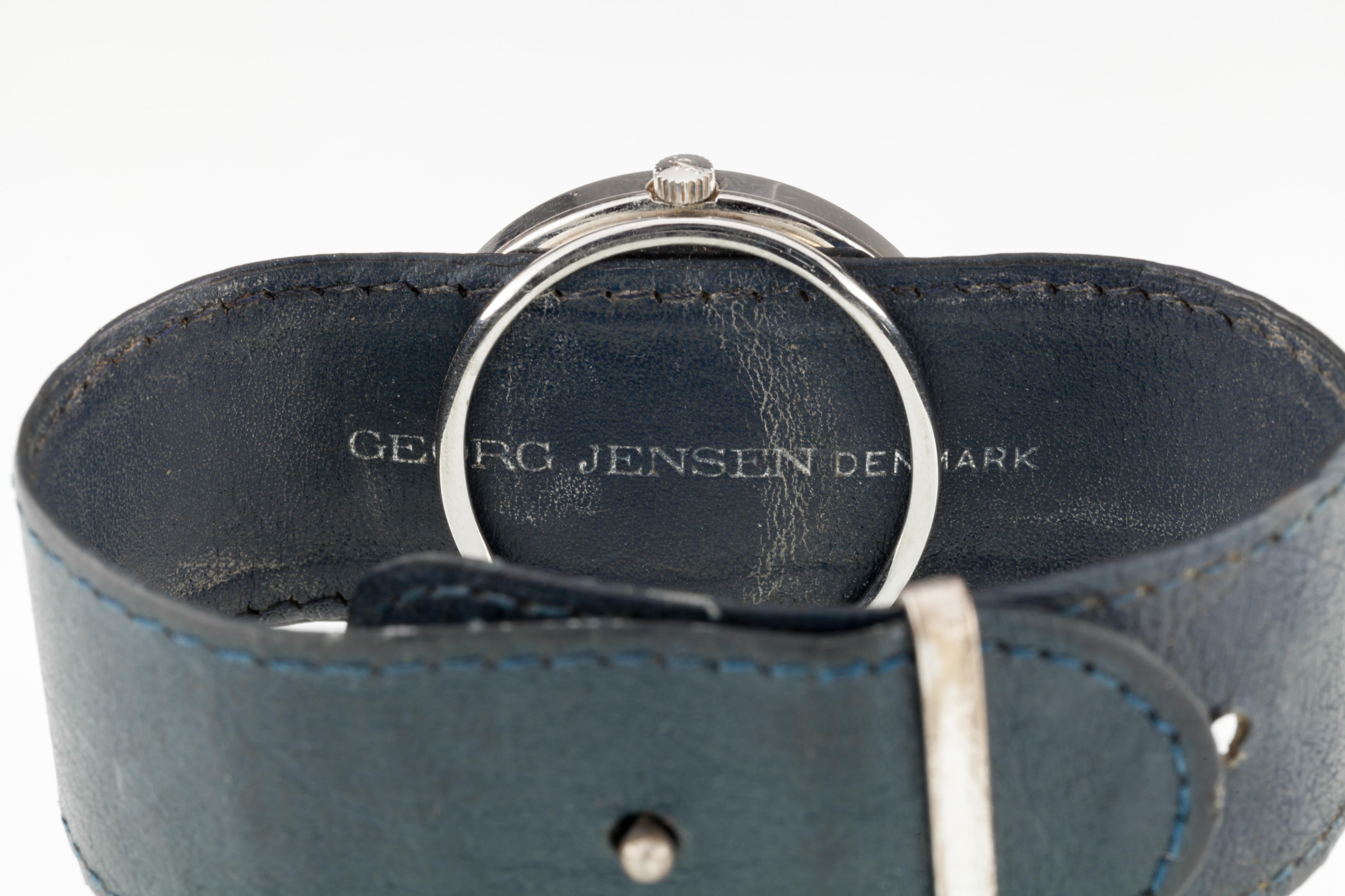 Georg Jensen Vivianna Torun Men's Stainless Steel Watch 224 with Original Box For Sale 1