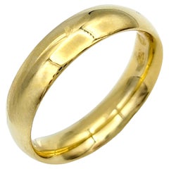 Georg Jensen, alliance en or jaune poli 18 carats