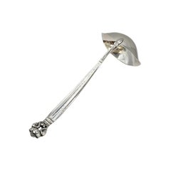 Georg Jensen & Wendel Denmark Acorn Sterling Silver Large Gravy Ladle  #18620