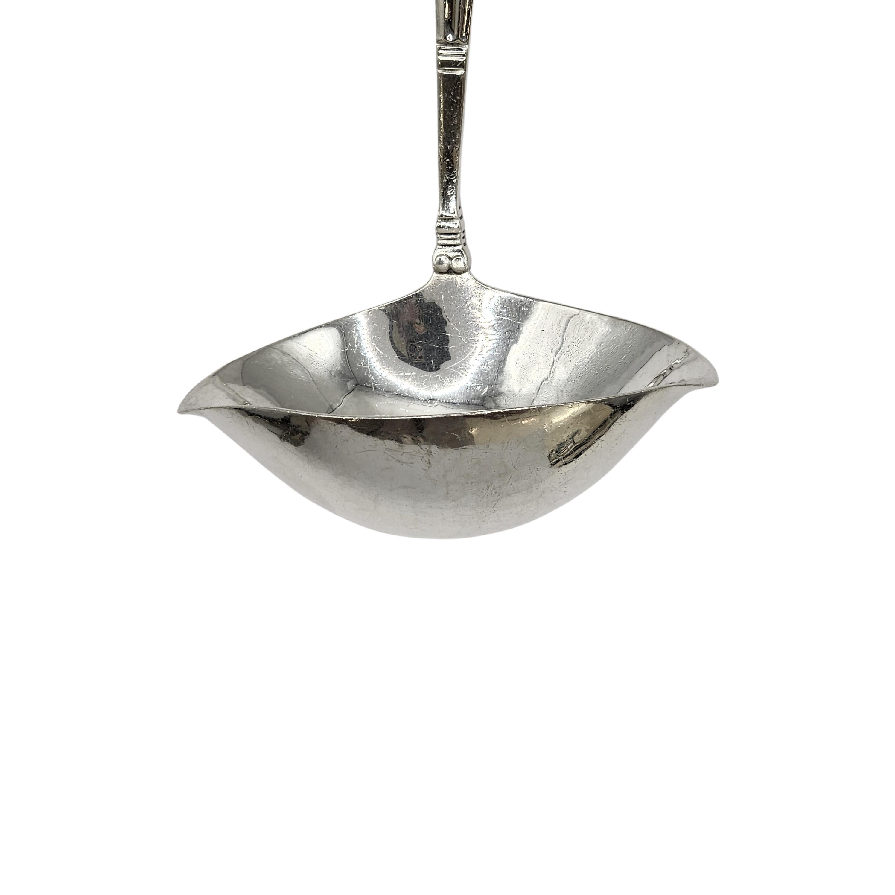da uomo o donna Georg Jensen & Wendel Denmark Acorn Sterling Silver - Mestolo da sugo grande in argento 925  #18620 in vendita