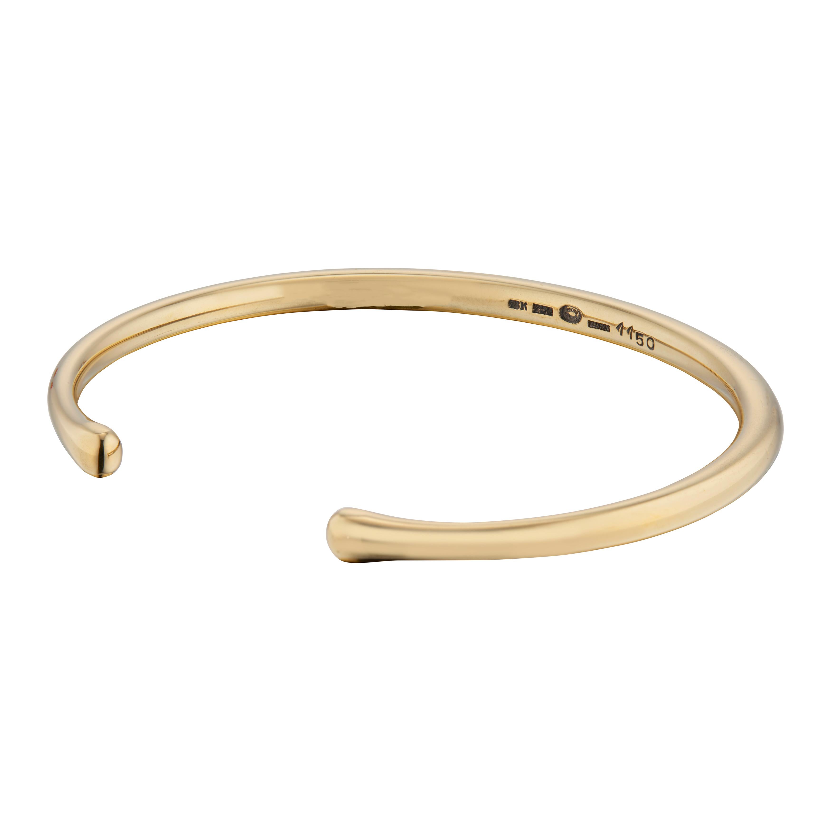 men's 18k gold cuff bracelet