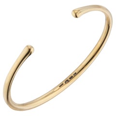 Georg Jensen Yellow Gold Cuff Bracelet