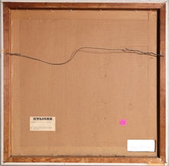 Neun Sergraphien 1, Abstract Geometric Screenprint by Georg Karl Pfahler