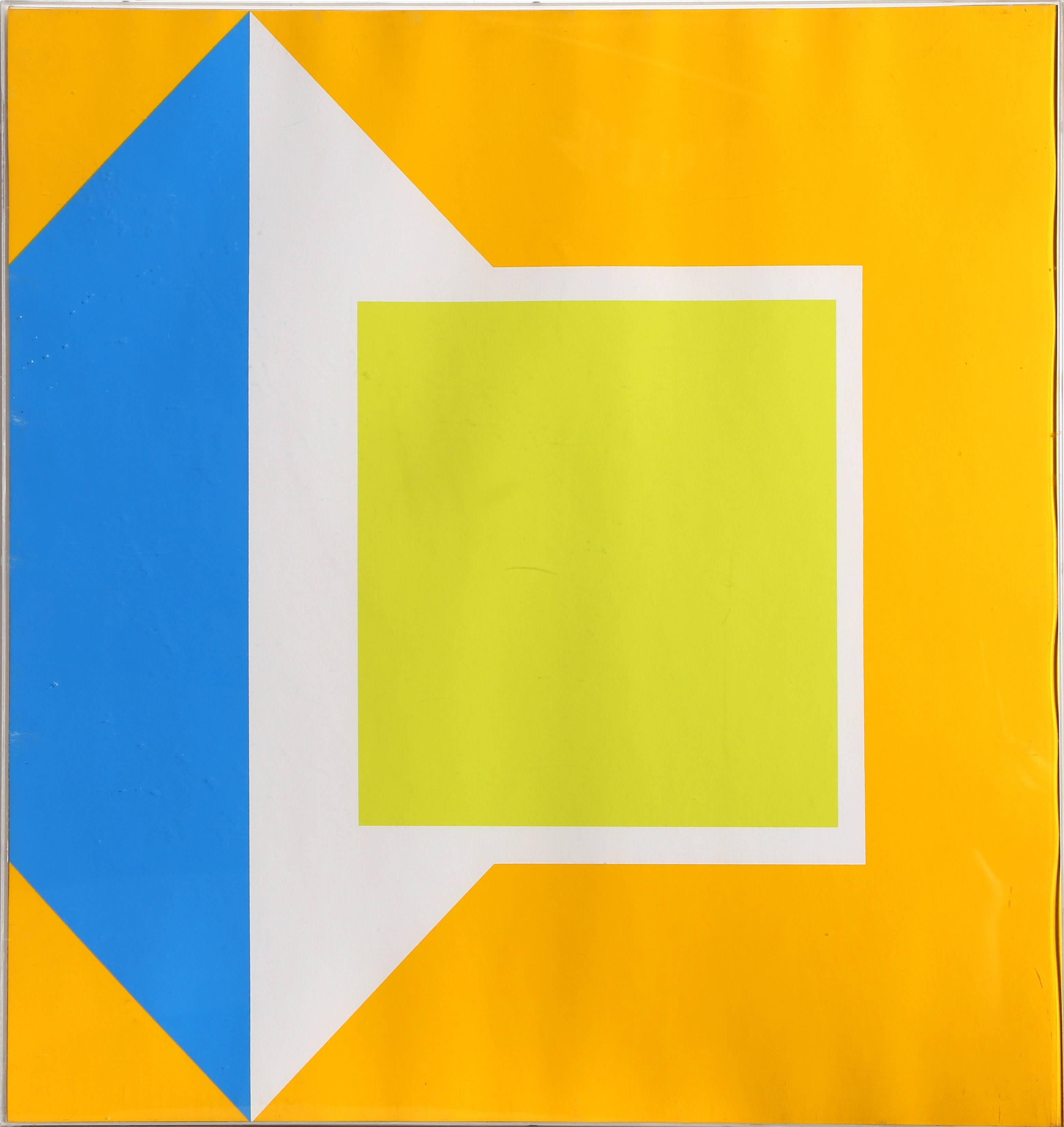 Artist: Georg Karl Pfahler, German (1922 - 2002)
Title:	from Neun Sergraphien 1
Year:	1968
Medium:	Screenprint, signed and numbered in pencil, verso
Edition: 5/80
Paper Size:	25 x 25.5 inches (63.5 x 64.77 cm) 
In a plexi-box frame. 