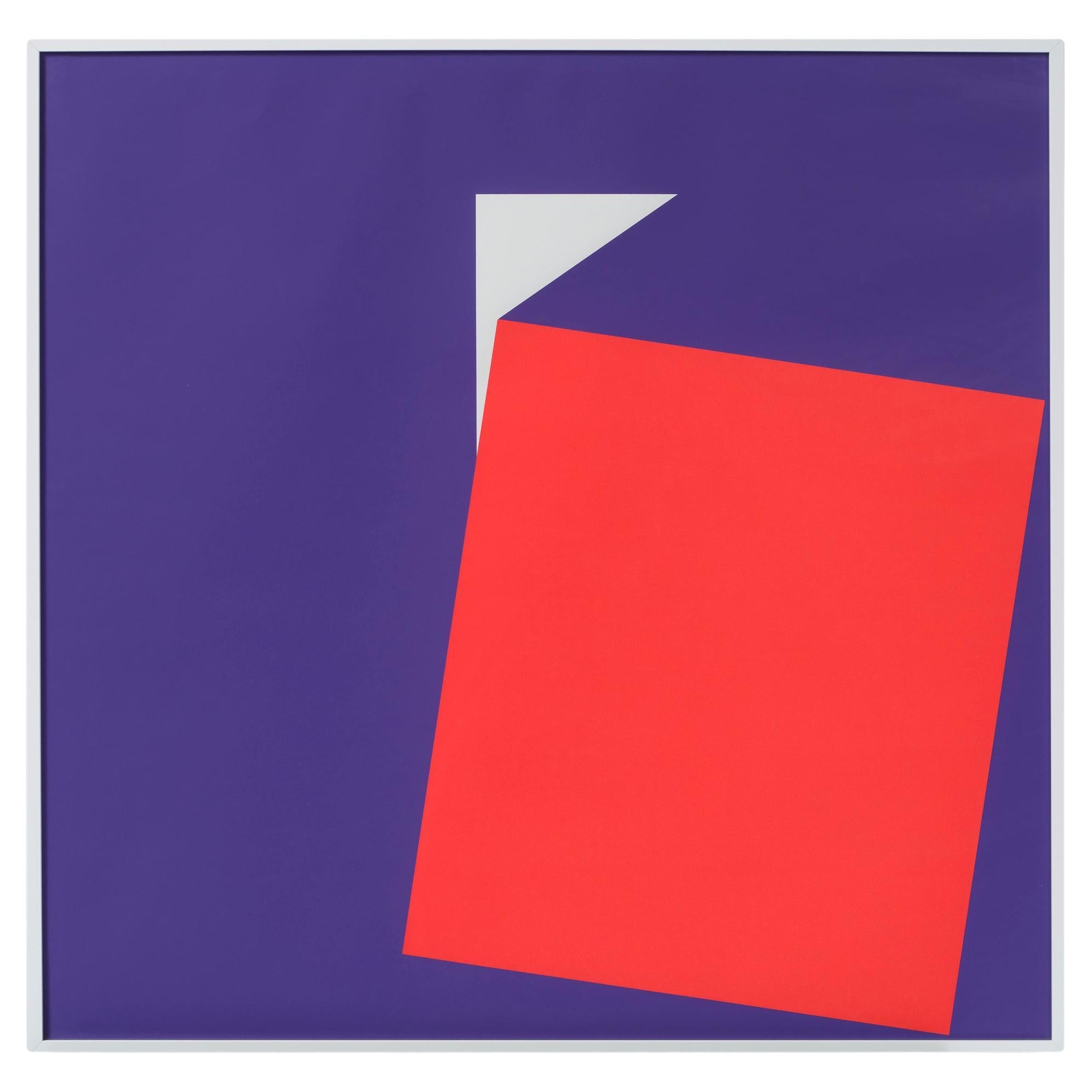 Georg Karl Pfahler "sin título"  Serigrafía en color sobre papel tejido 1989