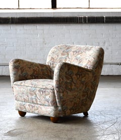 Georg Kofoed Attributed Danish 1940s Lounge Chair