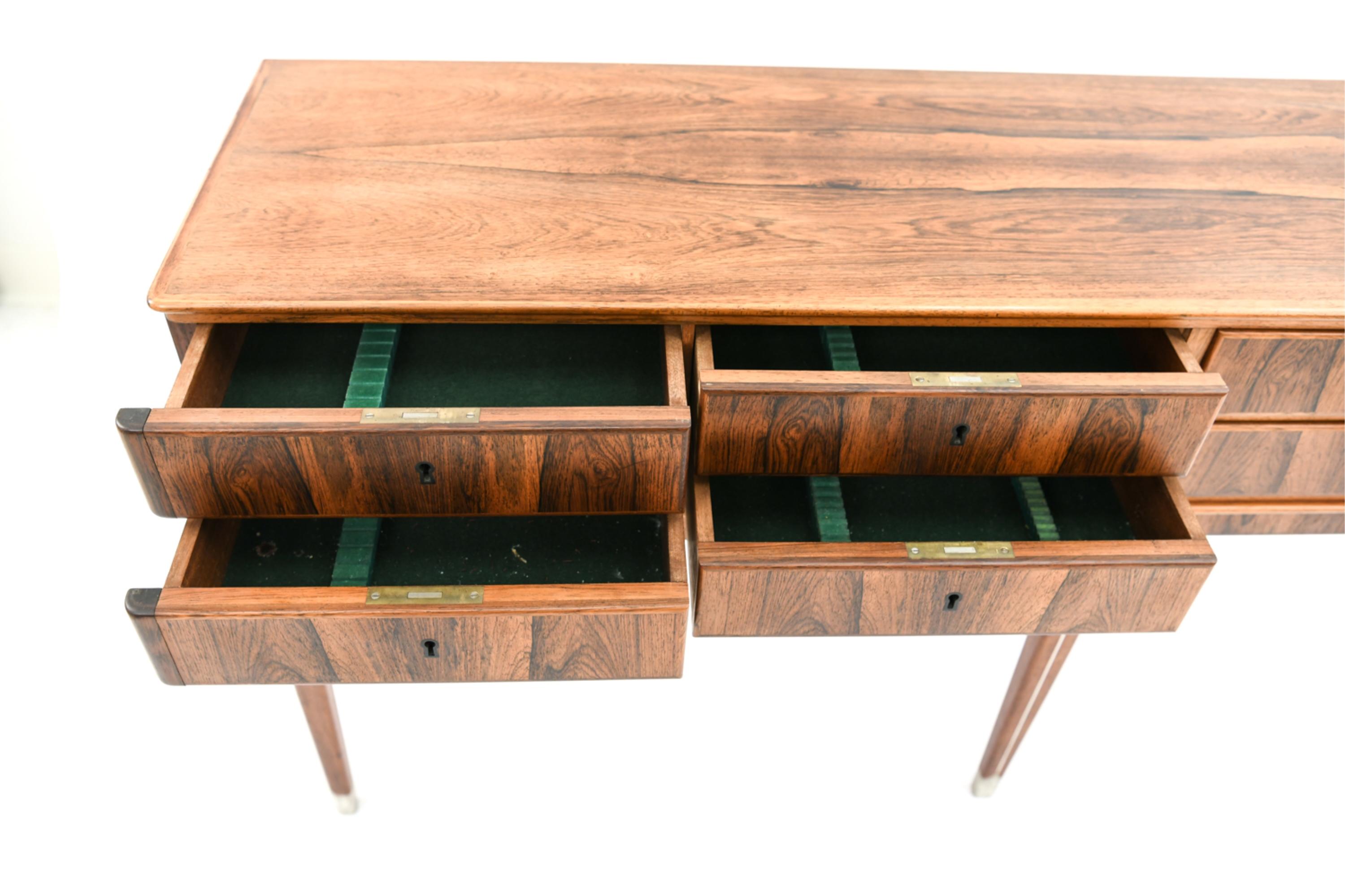 20th Century Georg Kofoed Danish Rosewood Sideboard Cabinet