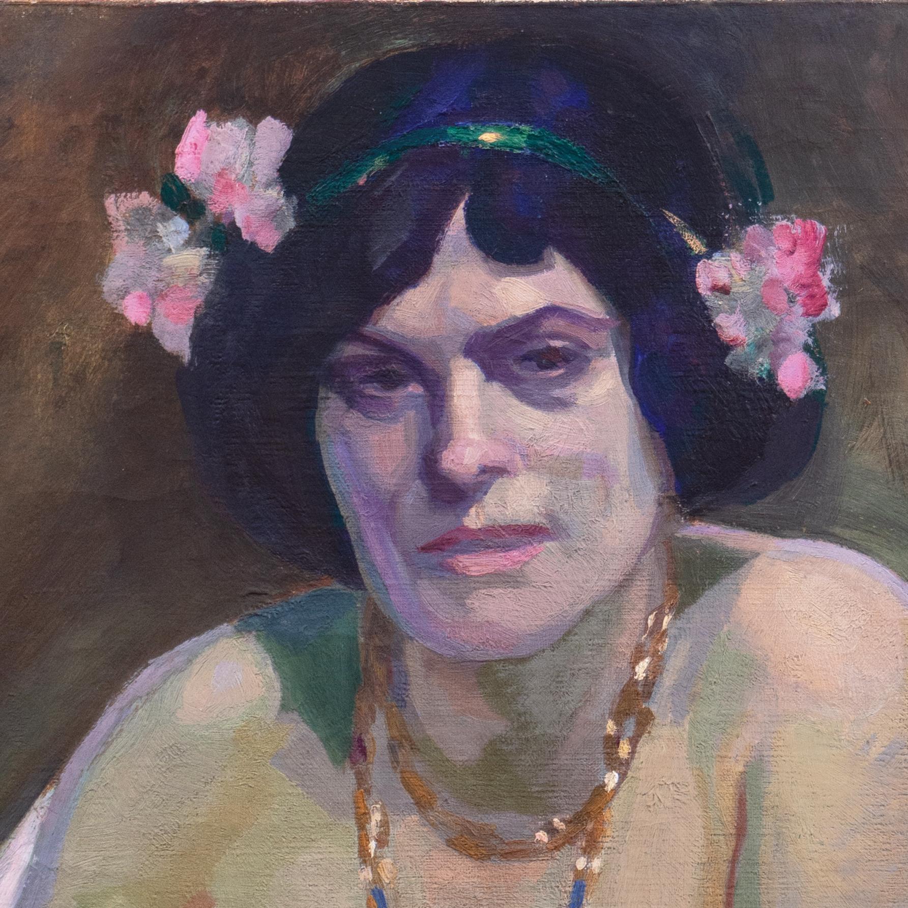 'Carmen', Parigi, Andre L'hote, Fin de Siècle, Accademia Reale Svedese - Painting Moderno di Georg Pauli