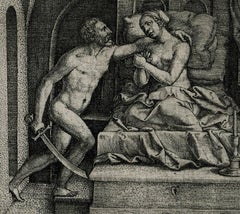 Sextus Tarquinius vergewaltigt Lucretia