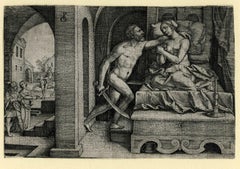 Sextus Tarquinius Raping Lucretia