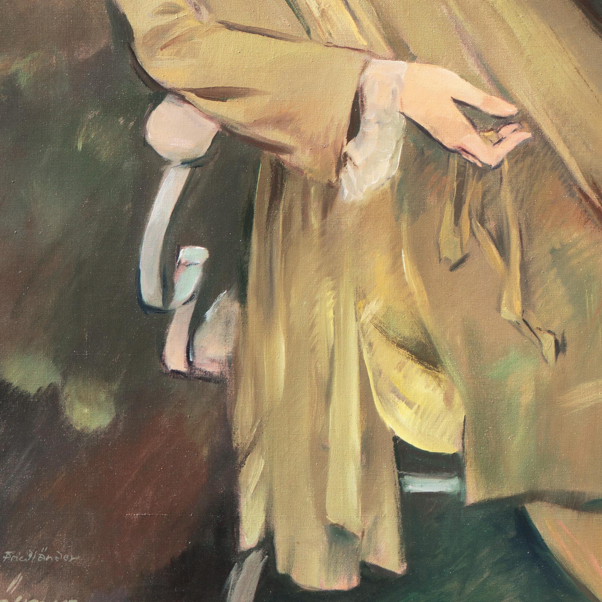 'Portrait of a Fashion Designer', Berlin National Gallery, Weimar, Jewish, 20's For Sale 4