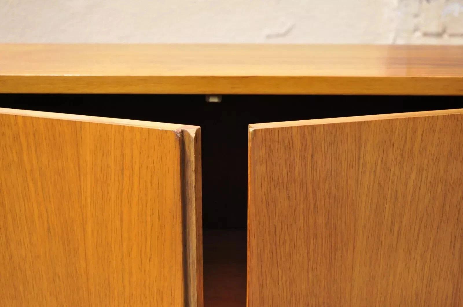 Georg Satink WK Mobel Deutsche Teakholz-Wandschrank-Anrichte/Anrichte/Schrank Dänisch Modern im Angebot 5