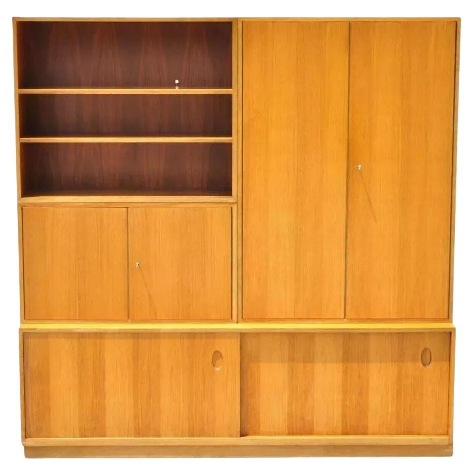 Georg Satink WK Mobel Deutsche Teakholz-Wandschrank-Anrichte/Anrichte/Schrank Dänisch Modern im Angebot