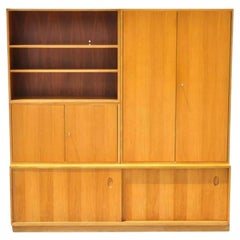 Georg Satink WK Mobel German Teak Wall Unit Credenza Cabinet Danish Modern