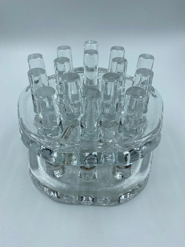 Georg Shutte Glass Food Warmers, Germany, 1970s Teawarmer In Good Condition For Sale In Achterveld, NL