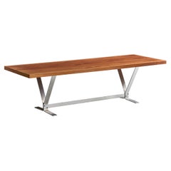 Georg Thams, Coffee Table, Rosewood, Steel, Denmark, 1960s