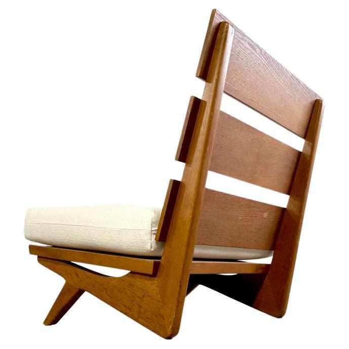 Georg Thams Silla danesa de roble de mediados de siglo en venta