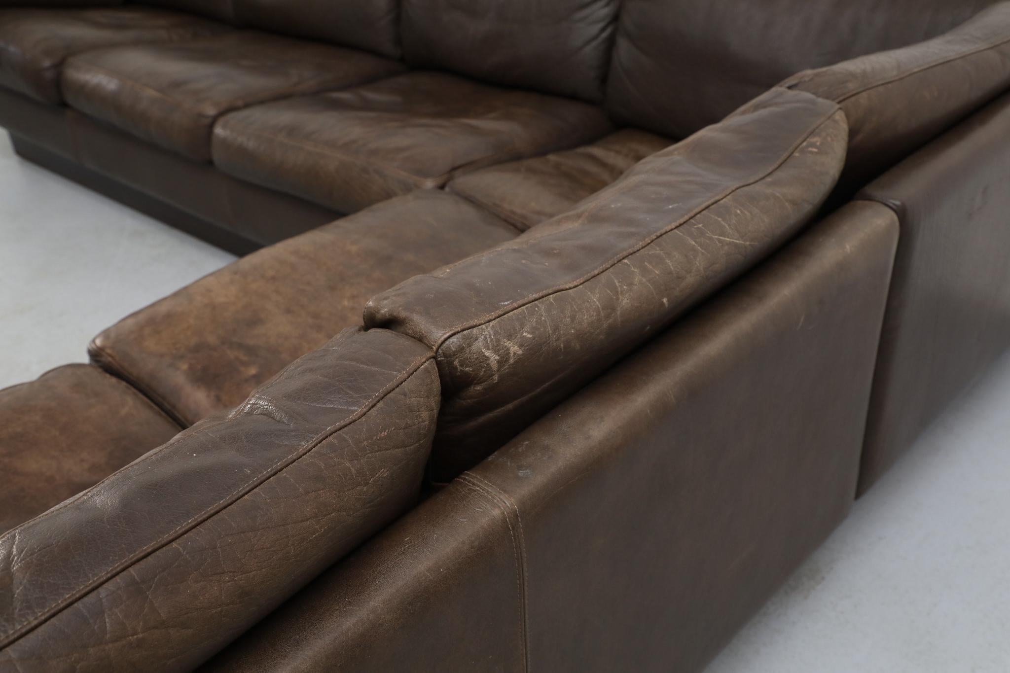 Canapé sectionnel en cuir Georg Thams, milieu du siècle danois, années 1970 en vente 6