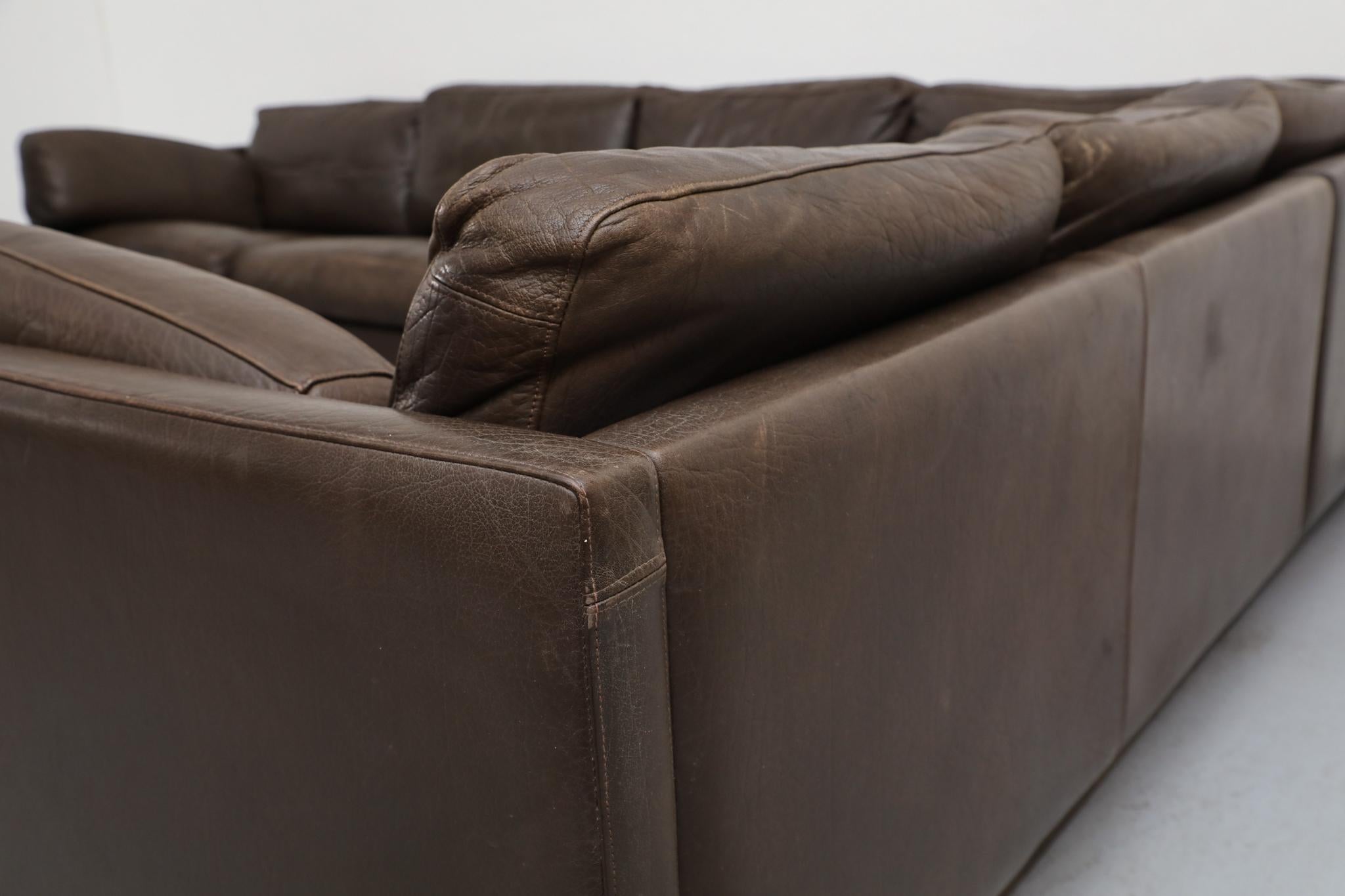 Canapé sectionnel en cuir Georg Thams, milieu du siècle danois, années 1970 en vente 7