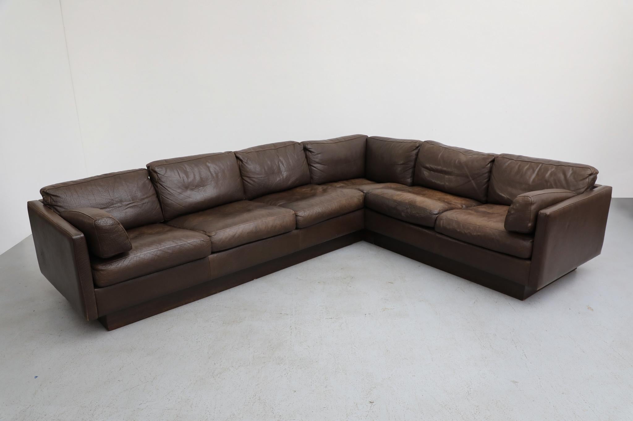 Canapé sectionnel en cuir Georg Thams, milieu du siècle danois, années 1970 en vente 10