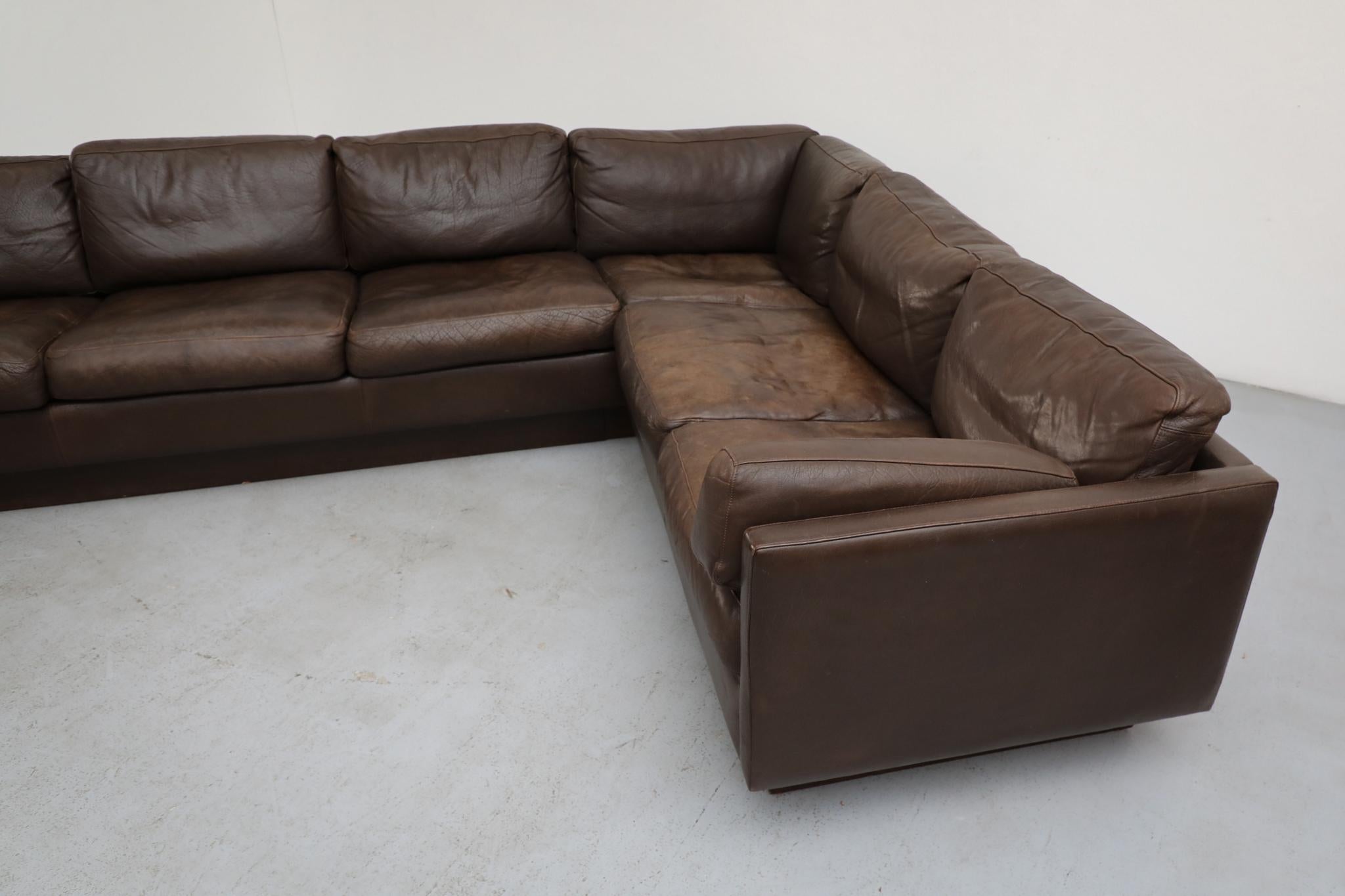 Canapé sectionnel en cuir Georg Thams, milieu du siècle danois, années 1970 en vente 12