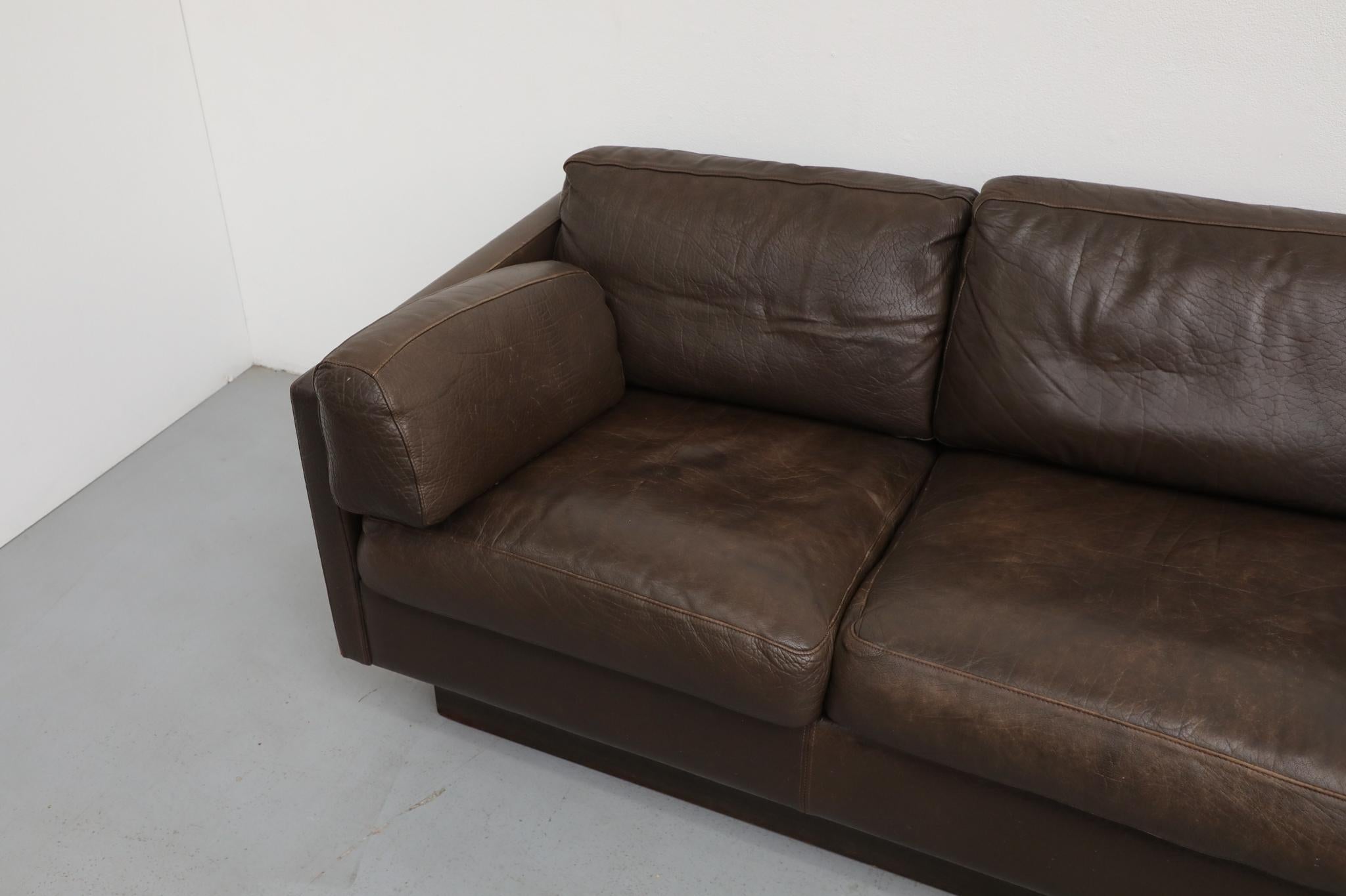 Cuir Canapé sectionnel en cuir Georg Thams, milieu du siècle danois, années 1970 en vente