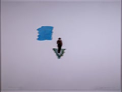 Georg Vihos Monseigneur Monet Signed 3-Dimensional Mixed Media on Paper 2004