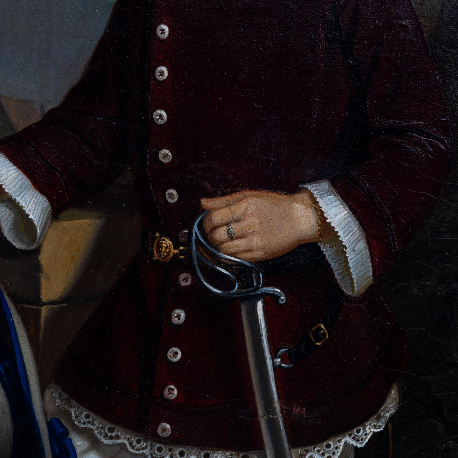 Georg Wilhelm Wanderer (1804-1863), Portrait d'un garçon, Nuremberg 1836 en vente 7