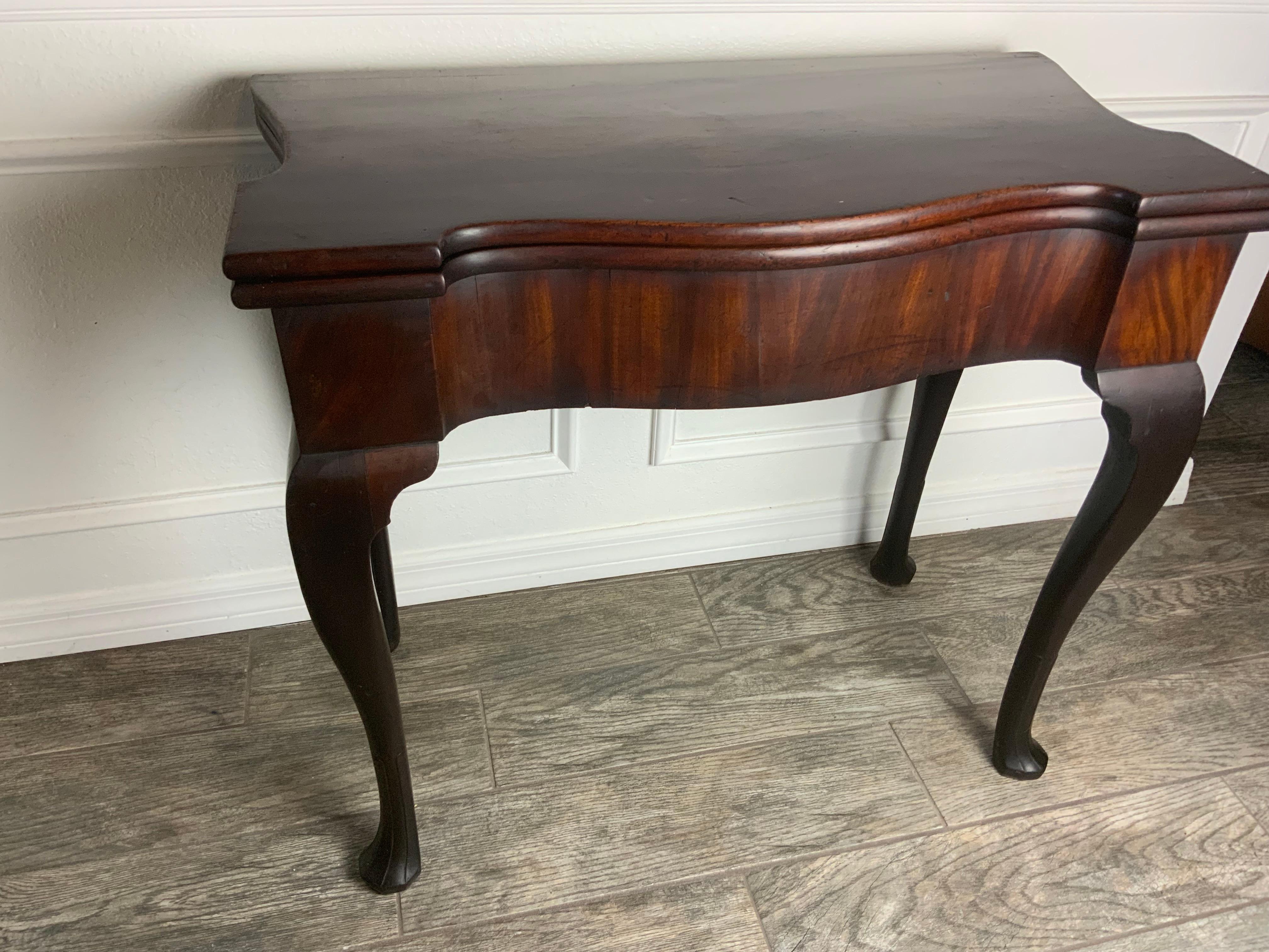 George 11 Mahogany Card Table For Sale 13