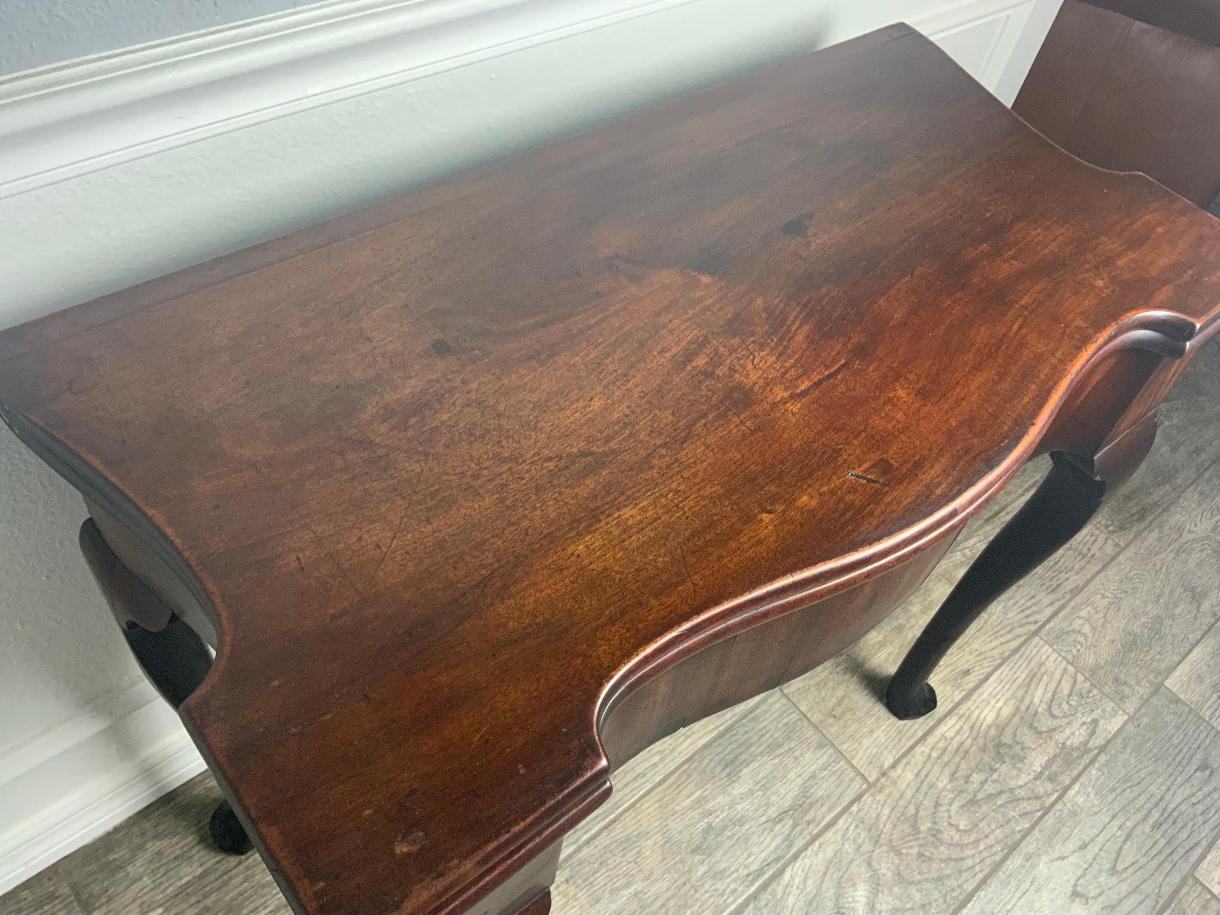18th Century George 11 Mahogany Card Table For Sale
