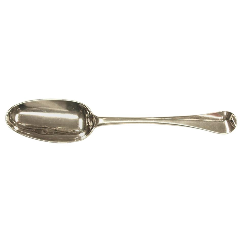 George II Silver Rattail Tablespoon, 1728, London, Harvey Price