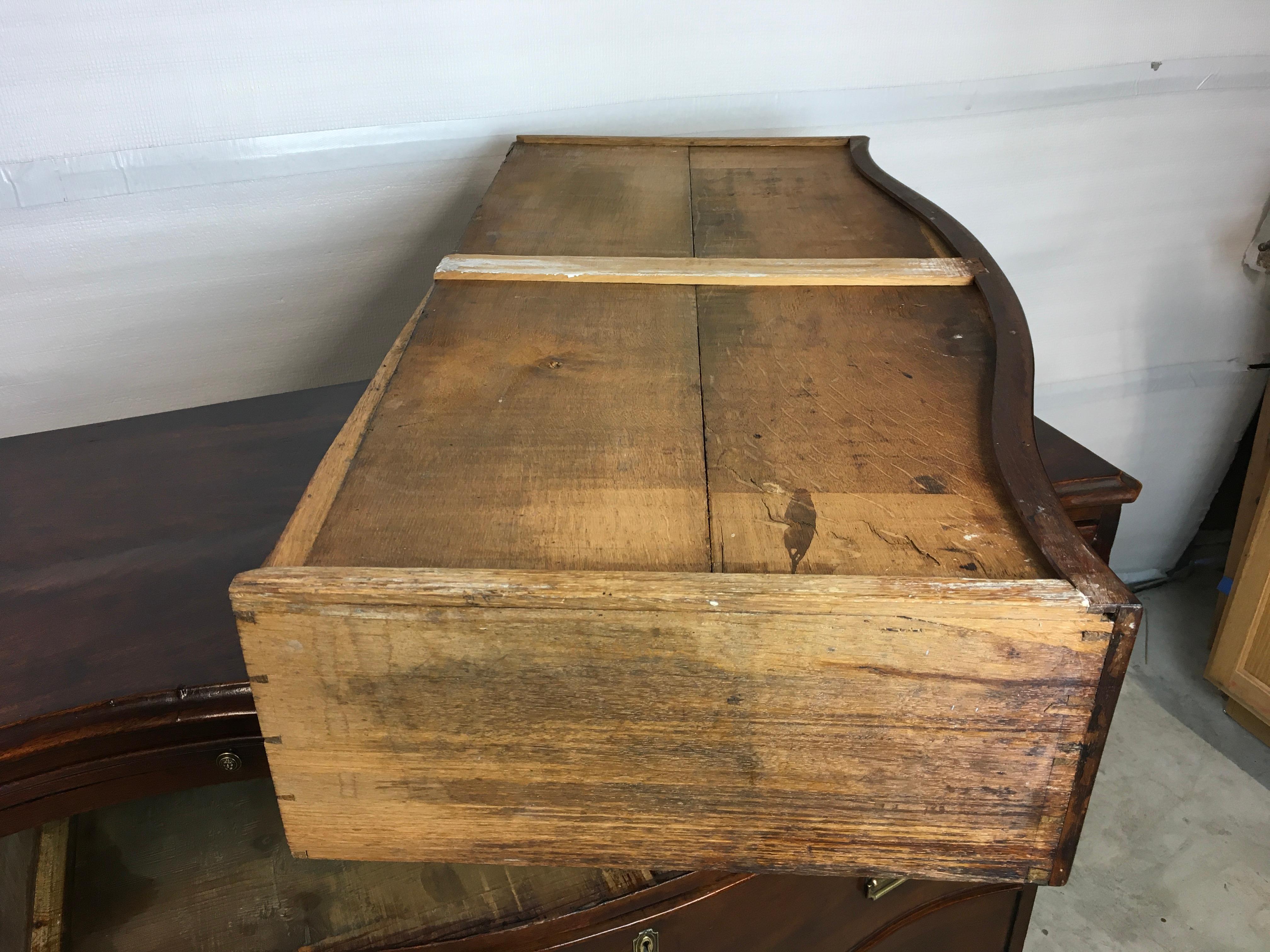 18th Century George 111 Mahogany Bachelors Chest For Sale
