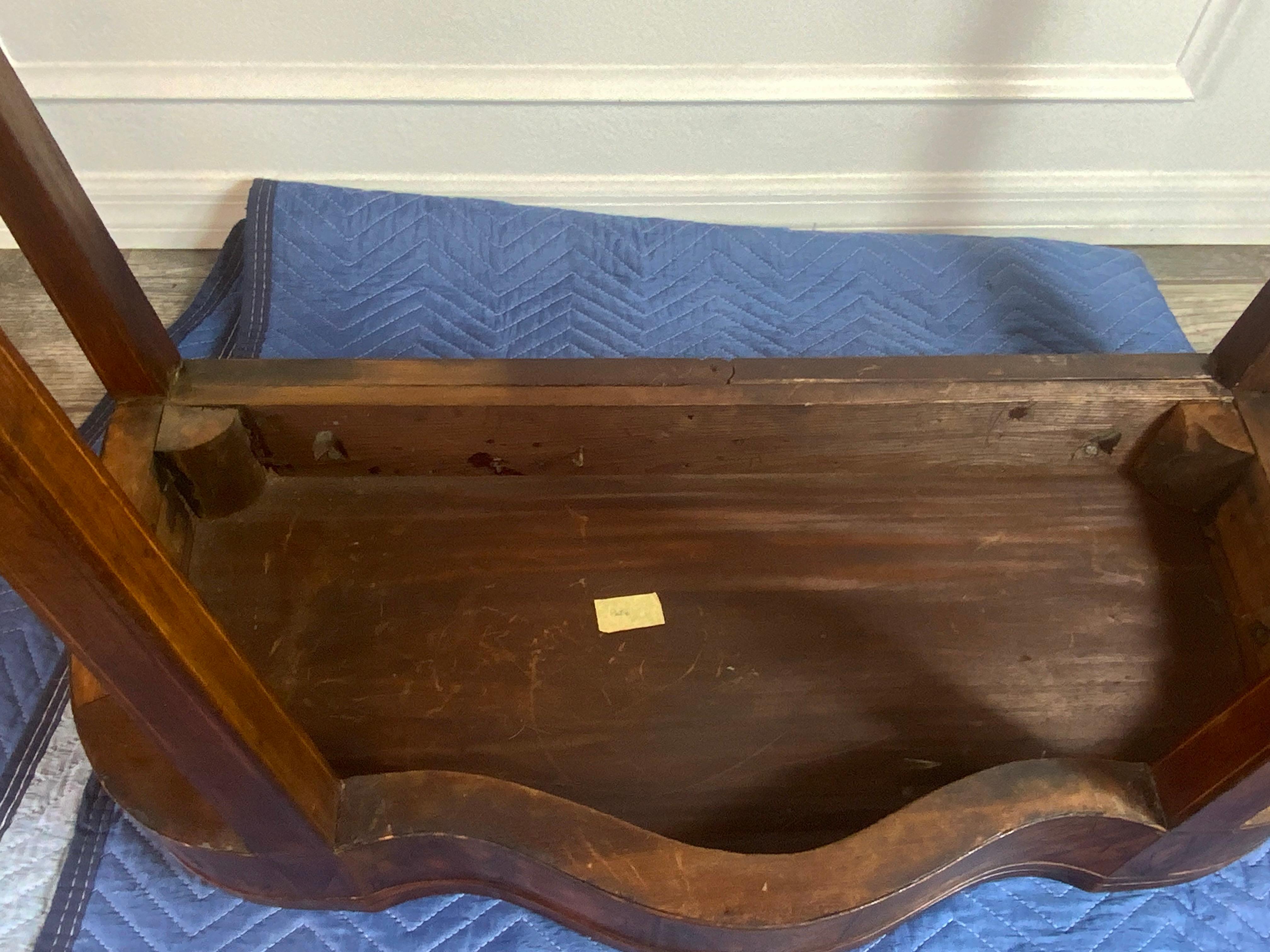 George 111 Mahogany Card Table For Sale 1