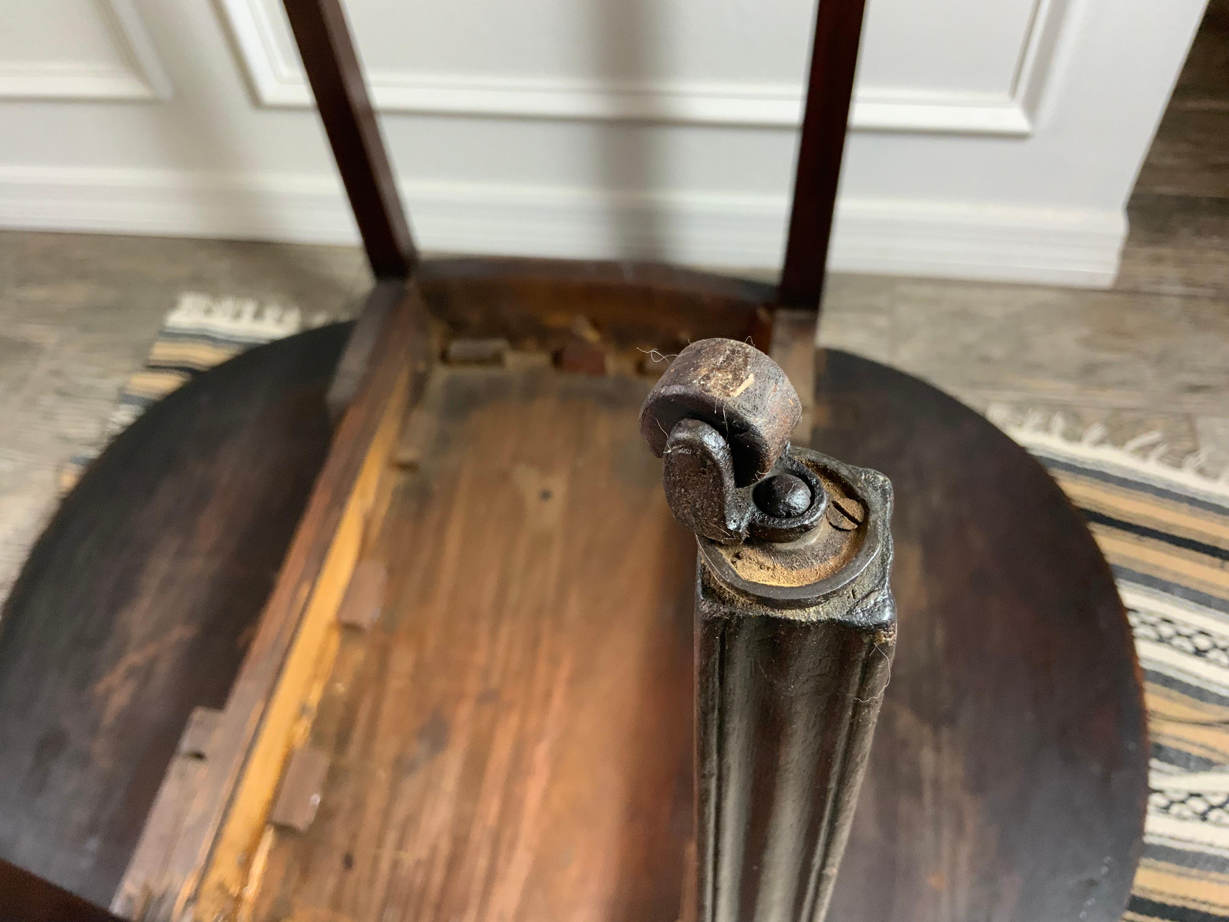 George 111 Mahogany Pembroke Table For Sale 8