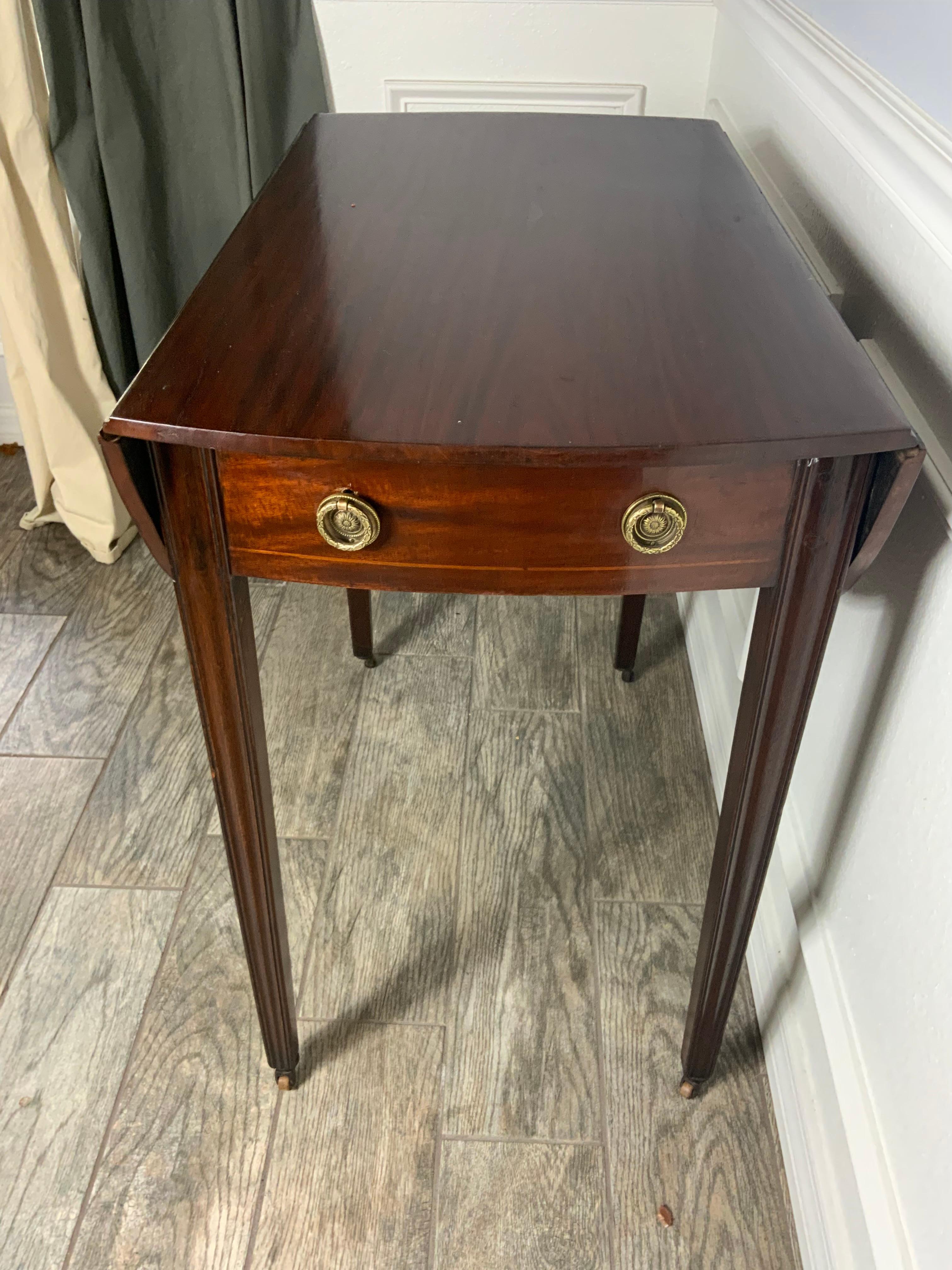 George 111 Mahogany Pembroke Table For Sale 13